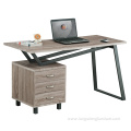 Factory Price Wooden Computer Table With Cabinet